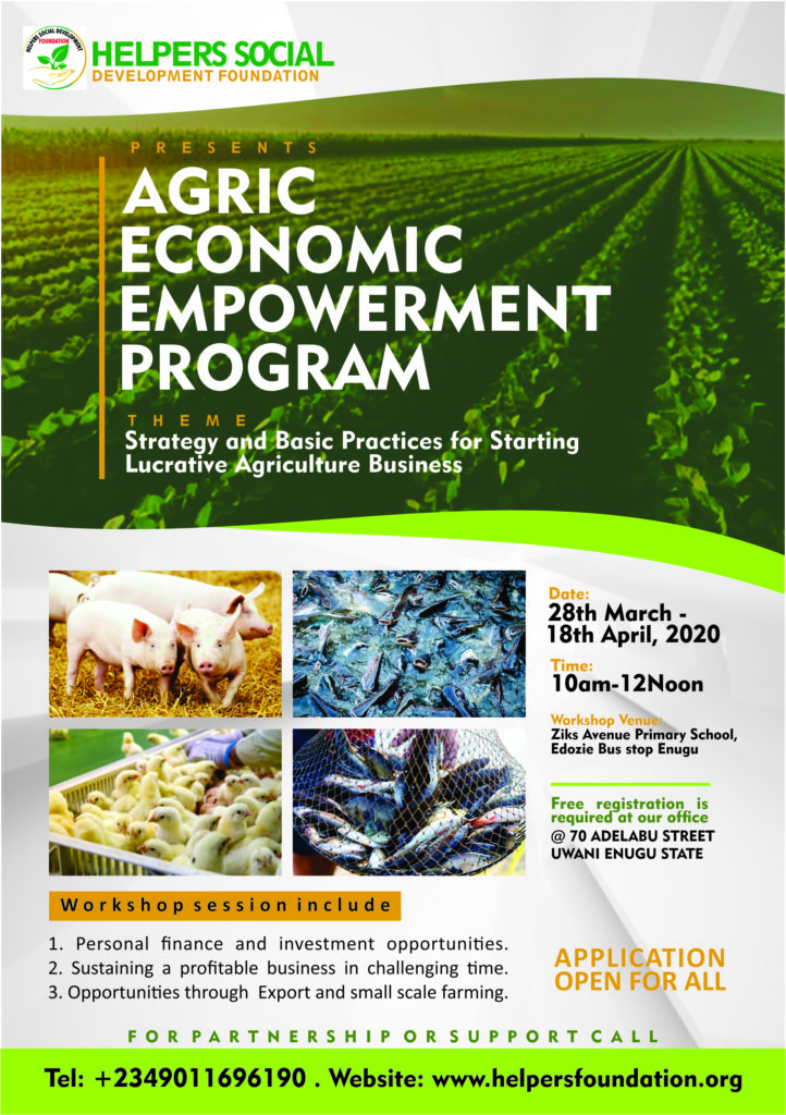 AGRIC ECONOMIC EMPOWERMENT PROGRAM